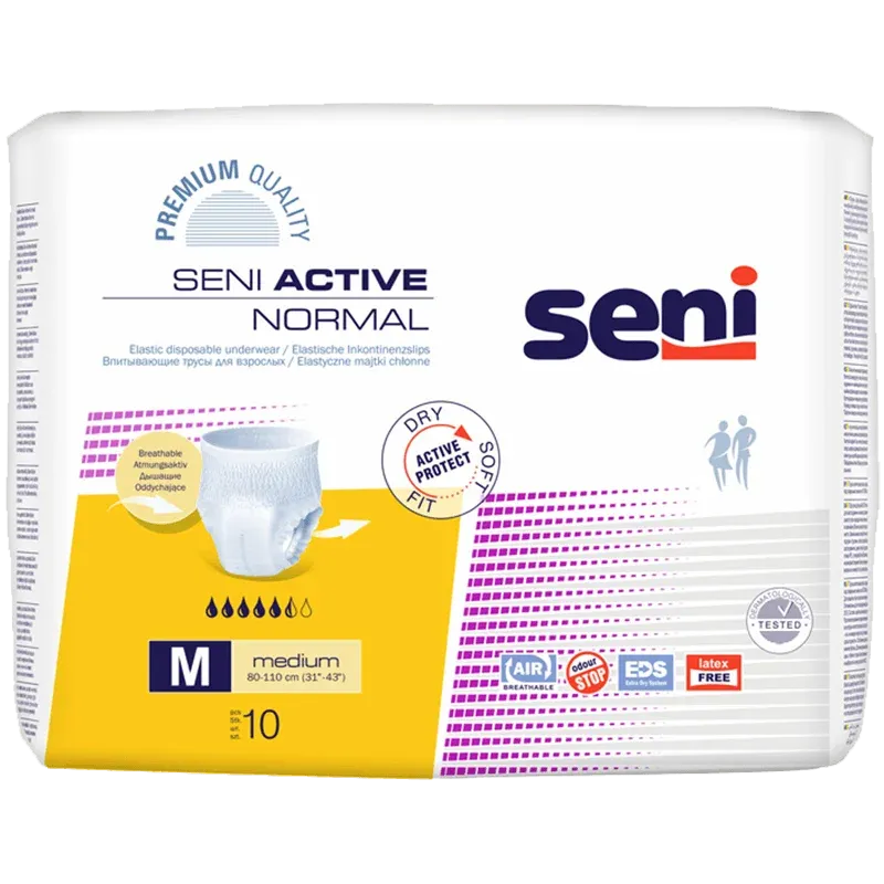 SENI Active Normal Inkontinenzpants - Größe L