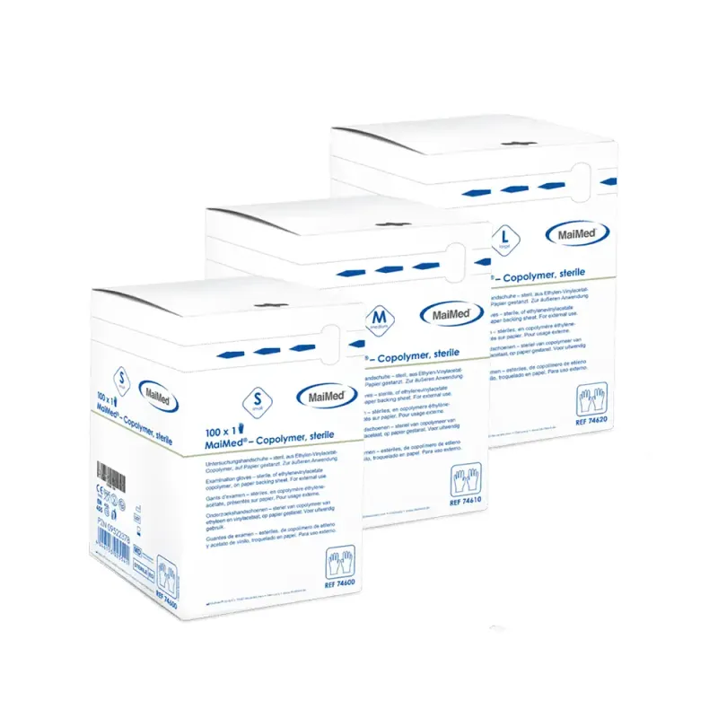 MaiMed Copolymer Untersuchungshandschuhe - Größe M