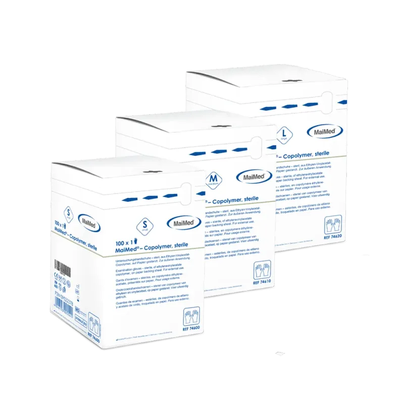 MaiMed Copolymer Untersuchungshandschuhe - Größe L