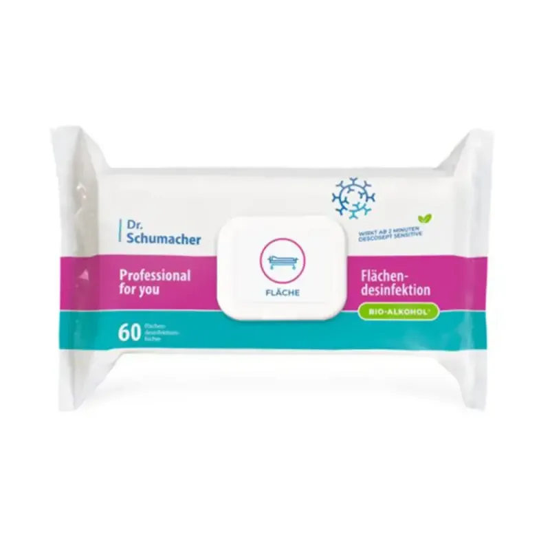 PROFESSIONAL4u Desinfektionstücher - 60 Stk.