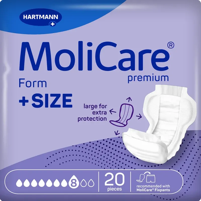 MoliCare® Premium Form +size 8 Tropfen