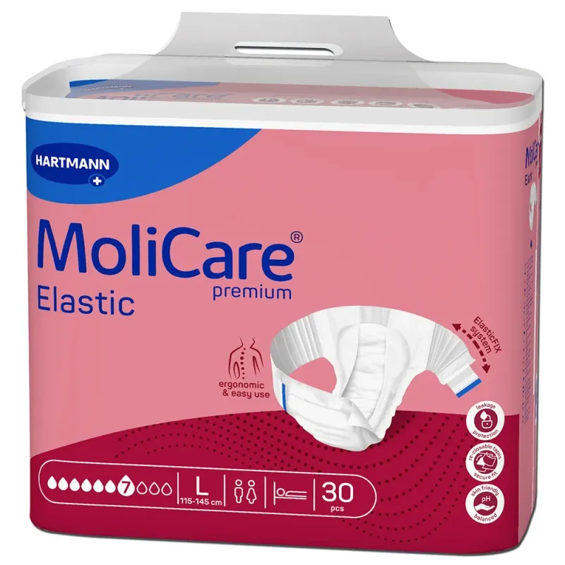 MoliCare® Premium Elastic 7 Tropfen - Größe L