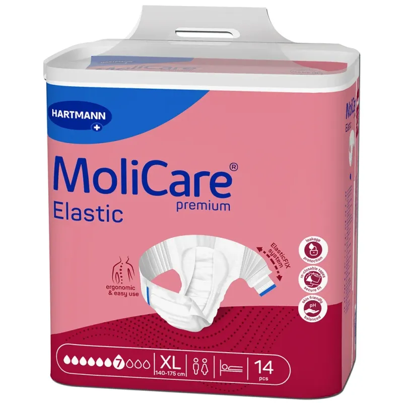 MoliCare® Premium Elastic 7 Tropfen - Größe XL