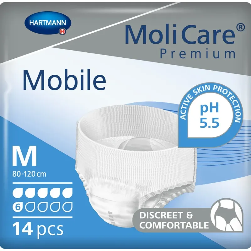 MoliCare® Premium Mobile 6 Tropfen - Größe M