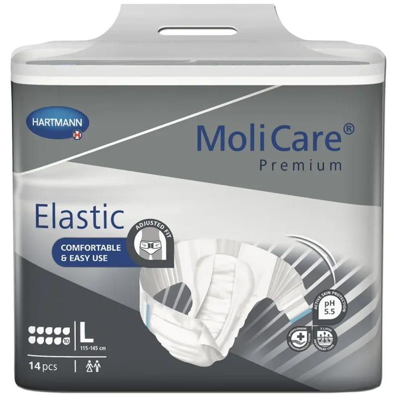 MoliCare® Premium Elastic 10 Tropfen - Größe L