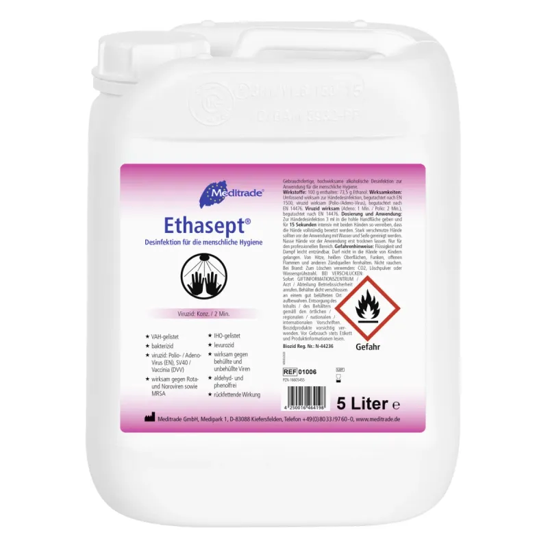 Meditrade Ethasept® Händedesinfektionsmittel - 5000 ml