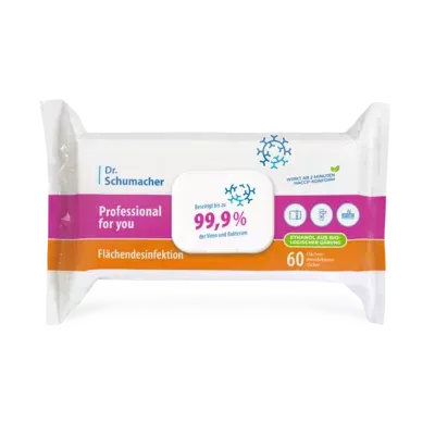 PROFESSIONAL4u Desinfektionstücher - 60 Stk.