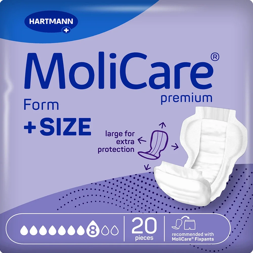 MoliCare® Premium Form +size 8 Tropfen