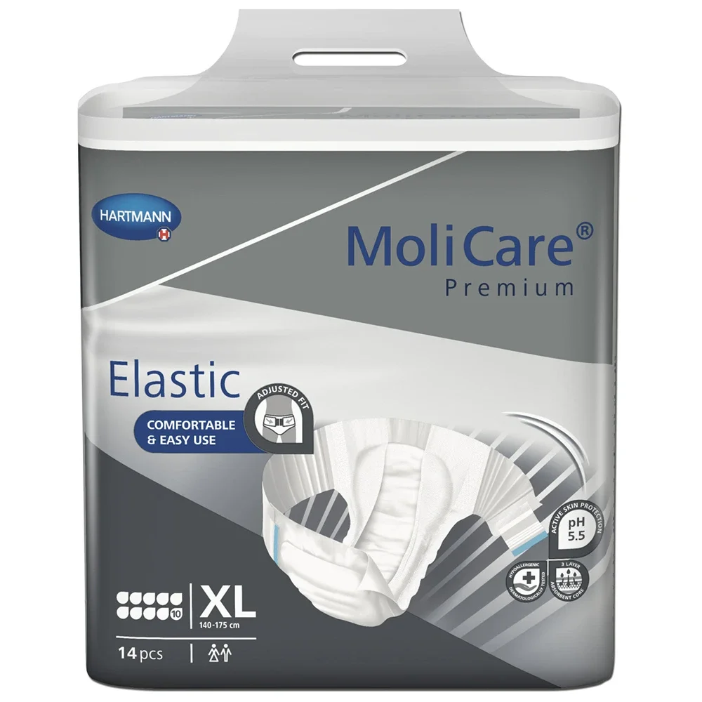 MoliCare® Premium Elastic 10 Tropfen - Größe XL