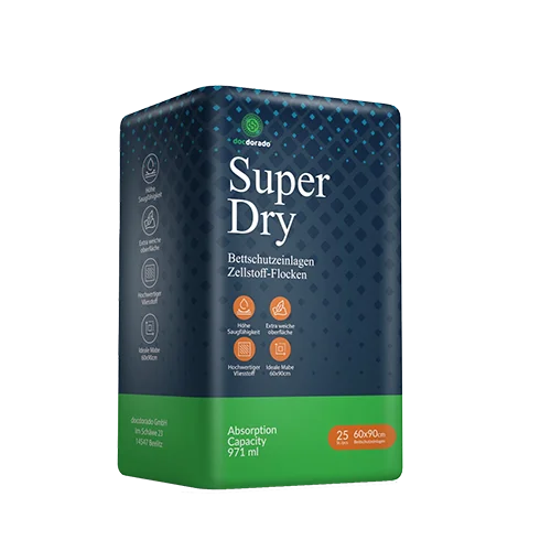 SuperDry Bettschutzeinlagen 60x90 cm