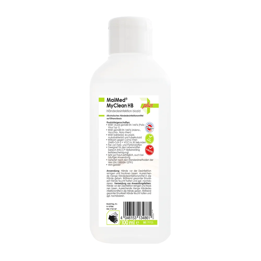 MaiMed MyClean® HB Händedesinfektion biozid – 100 ml