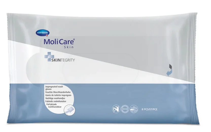 MoliCare® Skin Feuchte Waschhandschuhe