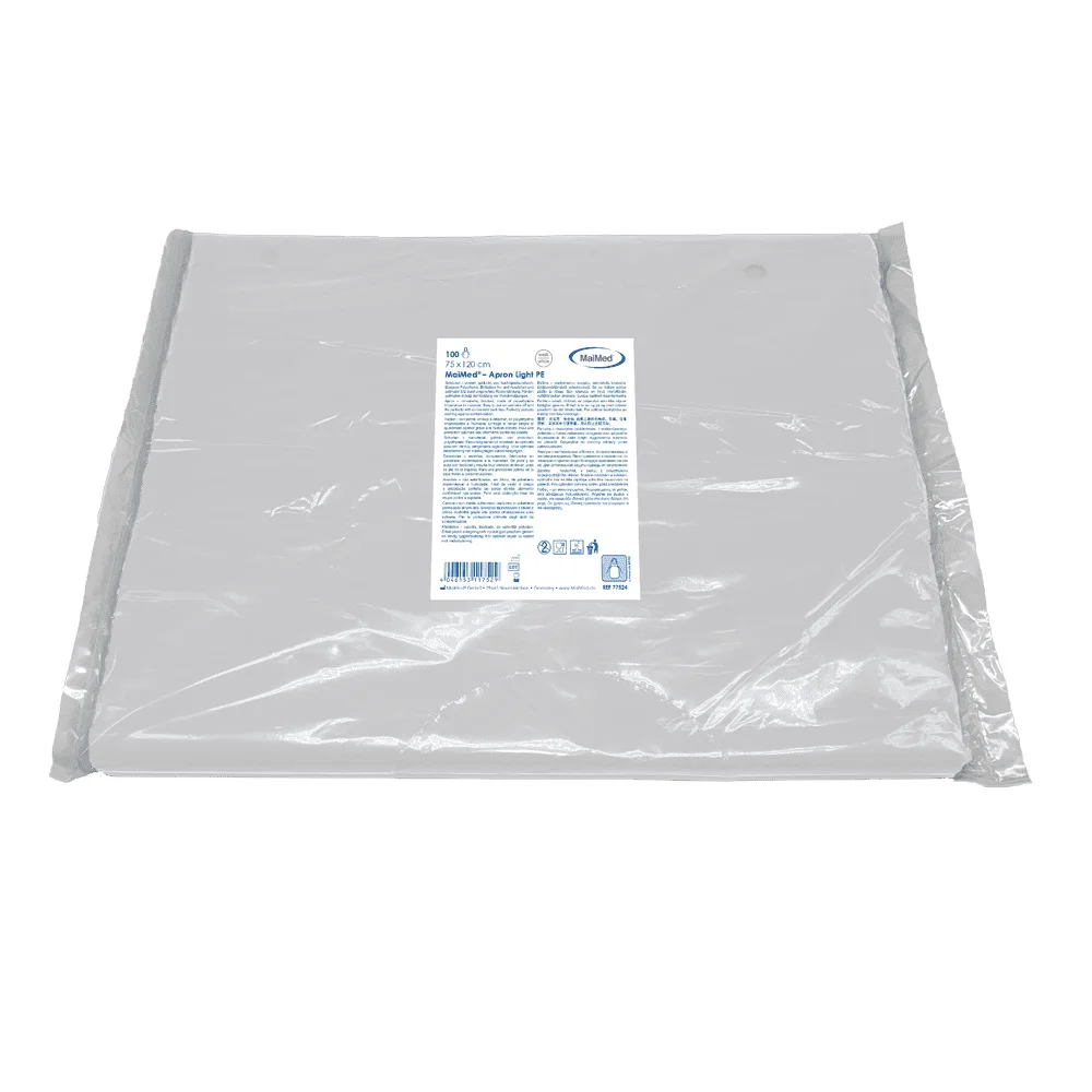 PE Einmalschürzen, weiß - 100 Stück